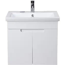 Тумба Мойдодир Смарт 60 з умивальником Cersanit Como 60 Білий