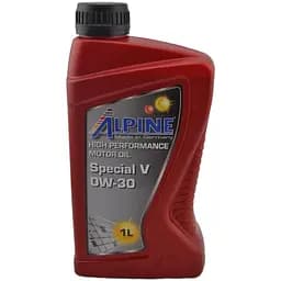 Масло моторное синтетическое Alpine 0W-30 Special V Acea A5-/B5-12 API SL Volvo VCC 95200377 1 л (29718)