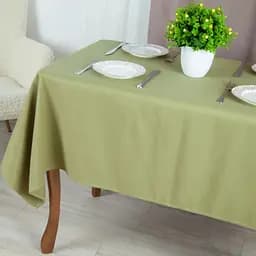 Скатертина ТЕП Aquastop водовідштовхувальна Olive 150x150 см (С-04222_30304) - мініатюра 2