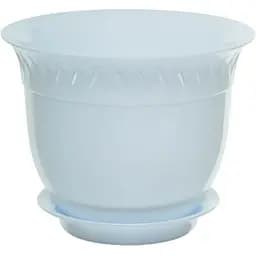 Вазон Santino Lilia з підставкою 1.5 л білий (LIL15WHT)