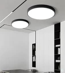 Світильник стельовий накладний Brille LED FLF-83 20W WW BK - мініатюра 3