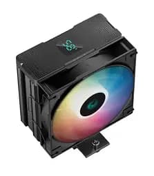 Кулер для процесора Deepcool AG400 DIGITAL ARGB, Black, алюміній/мідь, 1x120 мм ARGB, для Intel 1700/1200/115x, AMD AMx/FMx, цифровий екран, висота 153 мм (R-AG400-BKADMN-G-1) - мініатюра 3