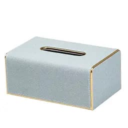 Серветниця текстильна 21х13,5х9 см, м'ятний Yiwu HP-3-118M