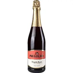 Уцінка. Винний напій слабоалкогольний газований Pregolino Fragola Rosso, червоний, напівсолодкий, 8,5%, 0,75 л 