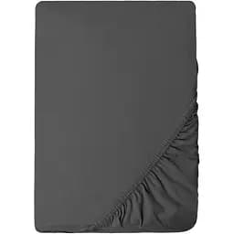 Простынь Ideia трикотажная на резинке 200х200х35 см (8-10985_т/серый)