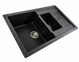 Кухонна мийка VALESO 7850W TOSKANA матова Карбон (SP000047489) - мініатюра 6