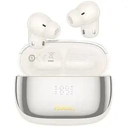 Навушники бездротові Hoco EQ20 Rhyme true wireless ANC+ENC noise Червоний BT headset білий