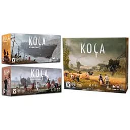 Настільна гра Планета Ігор Коса (Scythe) + Вітровий гамбіт + Загарбники з далеких країв + повний набір промо карток (укр.) (GKCH005+2)