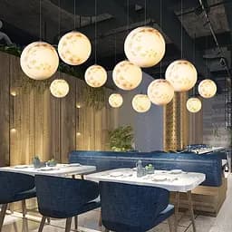 Підвісний світильник-місяць Ø 25 см | Line F | Арт. SGJ17-250