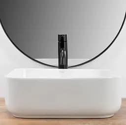 Умивальник Rea Demi Mini White накладний REA-U5064, Білий - мініатюра 6