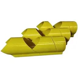 Шаблон для підрізання ізоляції труб 20-40 мм (45°/90°)".№ 5 теплоізоляція 35х9; 42х6