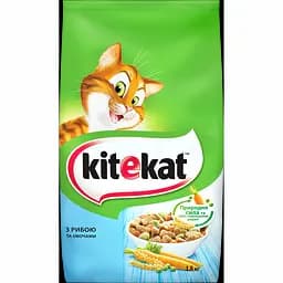 Сухий корм для котів Kitekat риба з овочами 1.8 кг