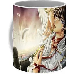 Кухоль GeekLand Код Гіас Code Geass Лелуш арт 330 мл білий