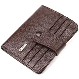 Мужской кожаный кошелек Canpellini 10.6х9х1 см acs0025043
