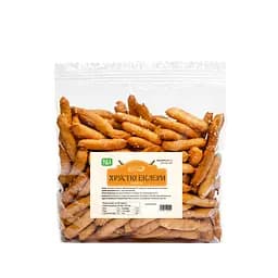 Печенье сдобное Хрустящие Эклеры с сахаром 200г