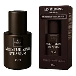Зволожувальна сироватка для шкіри навколо очей Famirel Men з Гіалуроновою кислотою, Женьшенем і Вітаміном Е, 30 мл