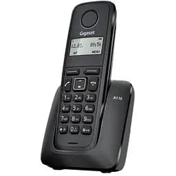 Gigaset Радіотелефон DECT A116 Black