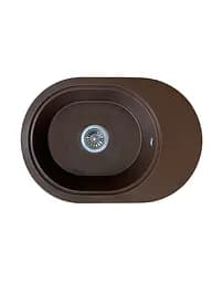 Кухонна мийка Adamant Ovale 610x420x180 коричневий 639223, Коричневий