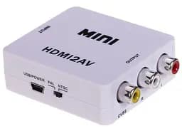 Конвертер Hdmi to AVВхід Hdmi мама -- Вихід 3RCA мама - мініатюра 2
