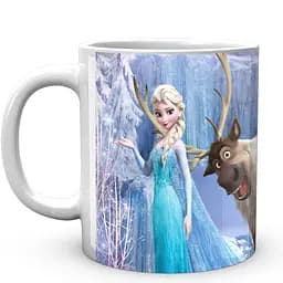 Кружка GeekLand Frozen Холодное Сердце Эльза Кристофф Анна FZ.002.19 330 мл белая