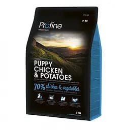 Сухий корм Profine Puppy Chicken 3 кг з куркою та картоплею для цуценят і молодих собак