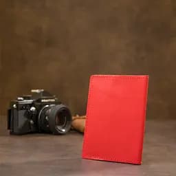 Жіноча шкіряна обкладинка на паспорт GRANDE PELLE 10х13,5х1 см acs0018500 - мініатюра 7