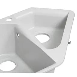Кухонна мийка Lidz 1000x500/225 GRA-09 (LIDZGRA091000500225) - мініатюра 6