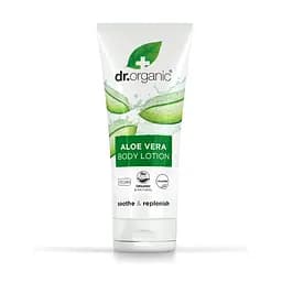 Заспокійливий та відновлювальний лосьйон для тіла з алое вера Dr.Organic 200 мл