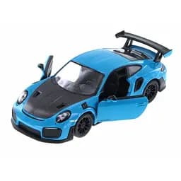 Автомодель легкова PORSCHE 911 GT2 RS 5" KT5408W, 1:36 Синій