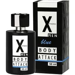 Парфуми чоловічі з феромонами Aurora X-Phero Body Attack Blue 50 мл