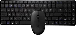 Комплект клавіатура і миша Rapoo 9300M Wireless Black [80172] - мініатюра 5