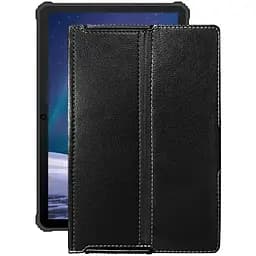 Чохол StatusCASE з екошкіри для планшету Oukitel RT1 Чорний матовий