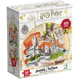 Пазл класичний DoDo Toys Harry Potter Школа Хогвартс та поле для Квідича 200503, 450 елементів