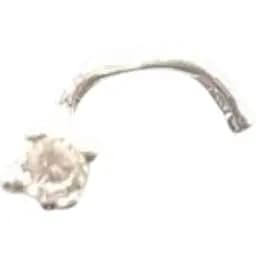 Срібна сережка-пірсинг в ніс Dear. 1018.1С