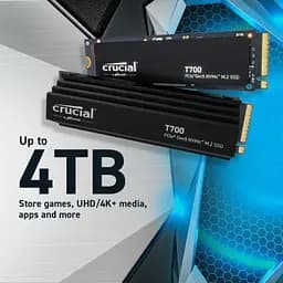 Накопичувач SSD M.2 2280 4TB T700 Micron (CT4000T700SSD5) - мініатюра 2