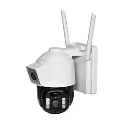 IP PTZ-відеокамера автономна з WiFi та сонячною панеллю 3Mp+3Mp Light Vision VLC-9530WIA/2C (Solar) f=4mm, на акумуляторних батареях (75-00294) - мініатюра 9