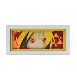 Світильник нічник 3D Сталевий Алхік Едвард Елрік Fullmetal Alchemist Edward Elric 20 см NL3D FA EE