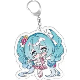 Брелок Vocaloid Miku Hatsune акриловий 5 см