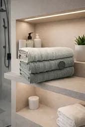 Набір турецьких рушників для ванної 70x140 см 3 шт TC303376186