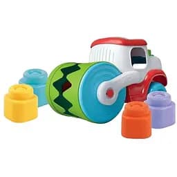 Игрушка-машинка с конструктором Clementoni Soft Clemmy Строительный каток (17495)