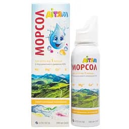 Спрей назальний Морсол Дітям ізотонічний з 1 місяця життя 100 мл