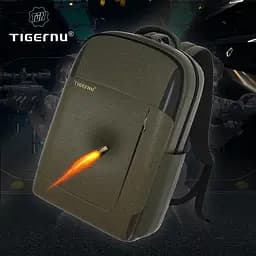 Рюкзак Tigernu T-B3906B 15.6" Army Green (T-B3906BArmyGreen) - мініатюра 2