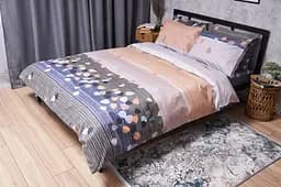 Комплект постільної білизни Moon&Star Микросатин Premium Autumn Glow King Size 220x240 наволочки 2х50х70