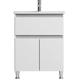 Тумба з умивальником AM.PM X-Joy 65 см підлогова 1 ящик Білий M85-FSX0653-WC0653WG38 Білий