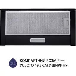 Витяжка телескопічна Minola HTL 5714 BL 1100 LED - мініатюра 2
