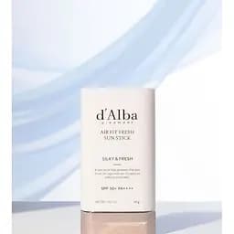 Мінеральний сонцезахисний стік D'alba Air Fit Fresh Sun Stick SPF 50+ PA++++ 19 г - мініатюра 4