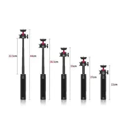 Штатив Ulanzi Vijim Desktop Extendable Tripod UV-2052 MT-16 Black - мініатюра 5