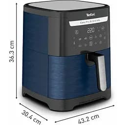Мультипіч Tefal EasyFry&Grill XXL 1830 Вт чорно-синя (EY801410) - мініатюра 4