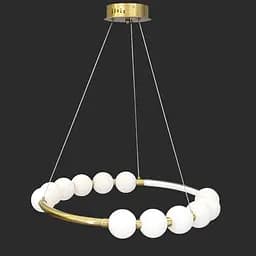 Led люстра перлини Art 6294/600GD