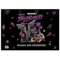Альбом для малювання Yes Minecraft 130597 28 аркушів